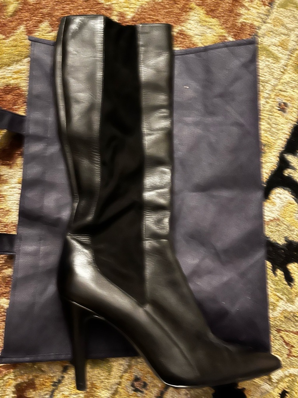 Kenneth Cole Black Heeled Boots - Picture 8 of 8